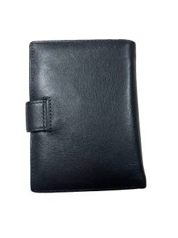 Бумажник, 2в1 натуральная кожа,черный Catiroya