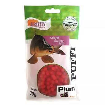 ТЕСТО для рыбалки воздушное CЛИВА 30 гр, GRIZZLY Puffi