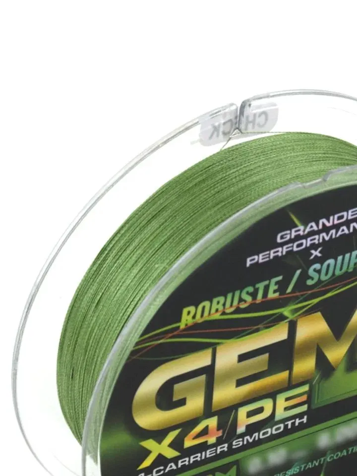 ШНУР плетеный GEM X4 300 м, 4 жильная, 0,10-0,35