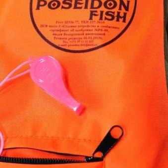 ЖИЛЕТ спасат. до 35 кг с воротником Беларусь "Poseidon fish"