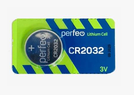БАТАРЕЙКА литиевая Perfeo CR2032 3V