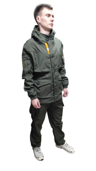 Костюм СофтШелл Softshell на флисе демисезон Олива L&M