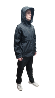 Костюм СофтШелл Softshell на флисе демисезон Черный L&M