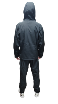 Костюм СофтШелл Softshell на флисе демисезон Черный L&M
