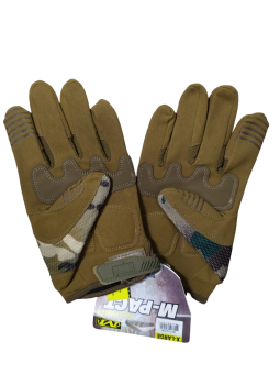 Перчатки тактические камуфляж Mec. Wear