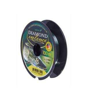 ЛЕСКА DIAMOND монофильная 100m, 0.22mm, 4.30kg. "Salmo"