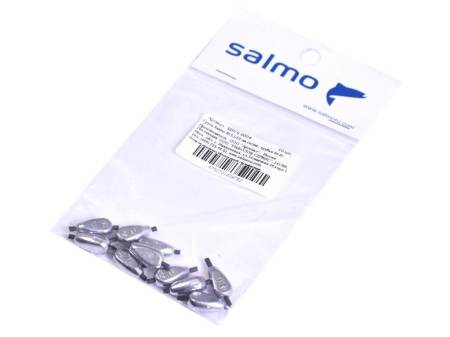 ГРУЗ с силиконовой трубочкой BULLET 4.0 гр. "Salmo"