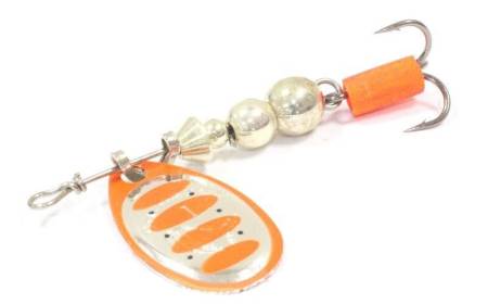 БЛЕСНА "1" вращ. 3.5 гр. Rotex  Fluo Orange Silver "Savage Gear"