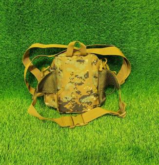 СУМКА тактическая на плечо Oxford 600D Green Camo