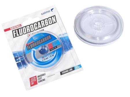 ЛЕСКА FLUOROCARBON монофильная 30m, 0.12mm, 1.30kg "Salmo"