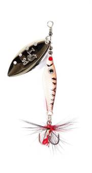 БЛЕСНА 12.0г, 007 вращ. TRIAN BLADE LONG "Lucky John"