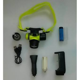 ПОДВОДНЫЙ НАЛОБНЫЙ ФОНАРЬ CREE 3W