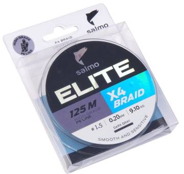 ЛЕСКА SNIPER BP ALL-R BRAID Х4 плетёная 125m, 0.20mm, 9.10kg "Salmo"