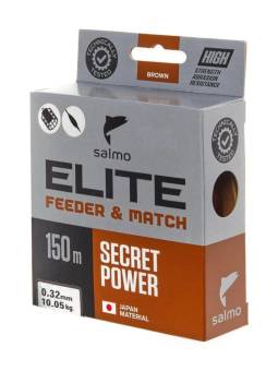 ЛЕСКА ELITE монофильная 150m, 0.32mm, 10.05kg, "Salmo"