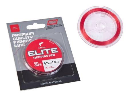 ЛЕСКА моноф. ELITE REDMASTER 30m 0.15mm 1.80kg "Salmo"