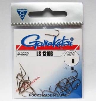 КРЮЧКИ №8 25шт. LS-1310B "Gamakatsu"