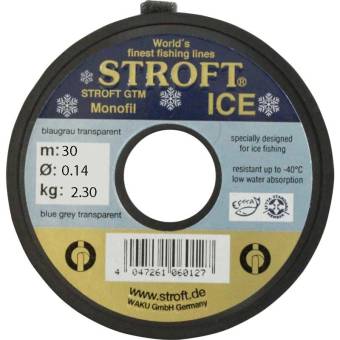 ЛЕСКА gtm ice 0,14мм 2.30кг 30м "STROFT"
