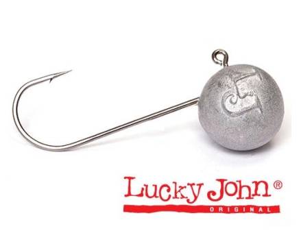 ДЖИГ-ГОЛОВКА 30гр. Кр.3/0 Round Head Lucky John"