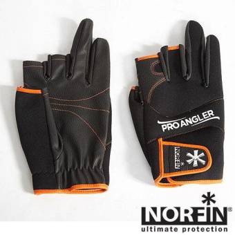 ПЕРЧАТКИ PRO ANGLER 3 CUT GLOVES 03 Р. L NORFIN"