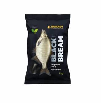 ПРИКОРМКА "Dunaev" Black Series 1 кг BREAM ( Чёрный Лещ)